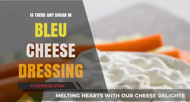 Does Bleu Cheese Dressing Contain Sugar? A Nutritional Breakdown
