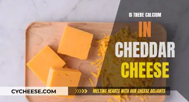 Calcium Content in Cheddar: A Nutritional Breakdown