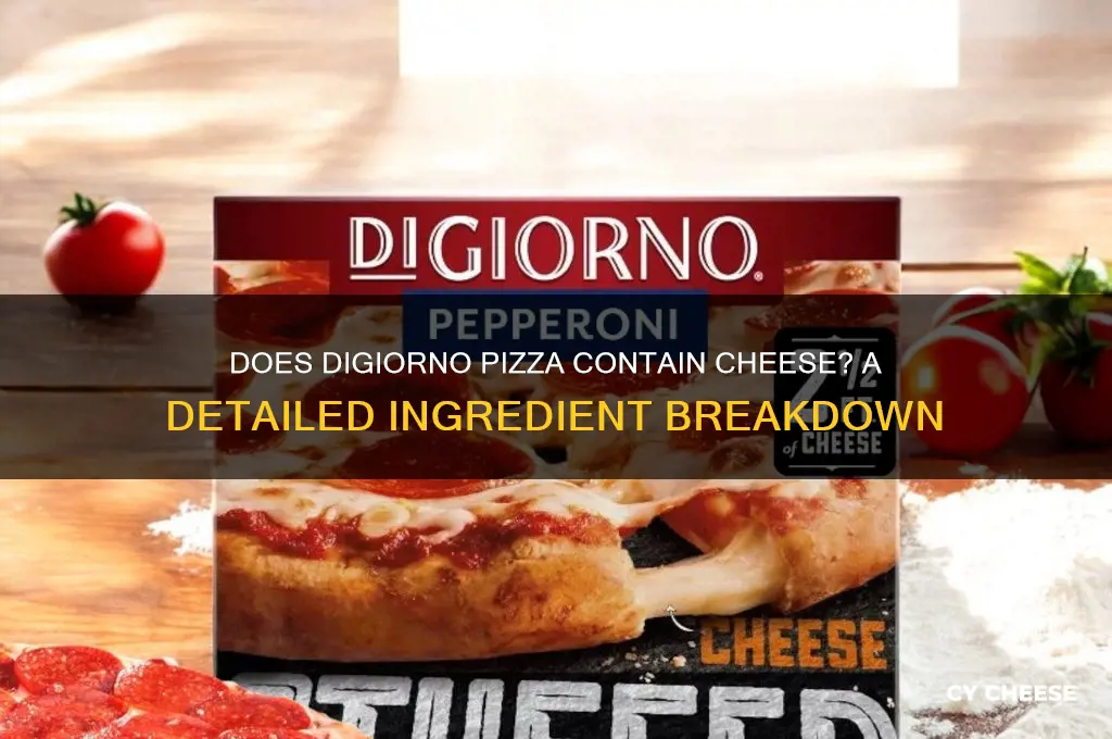 is there cheese digorno