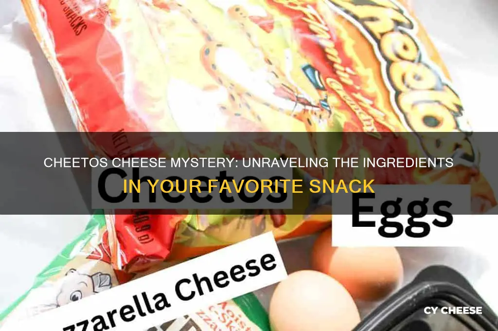 is there cheese in chetos