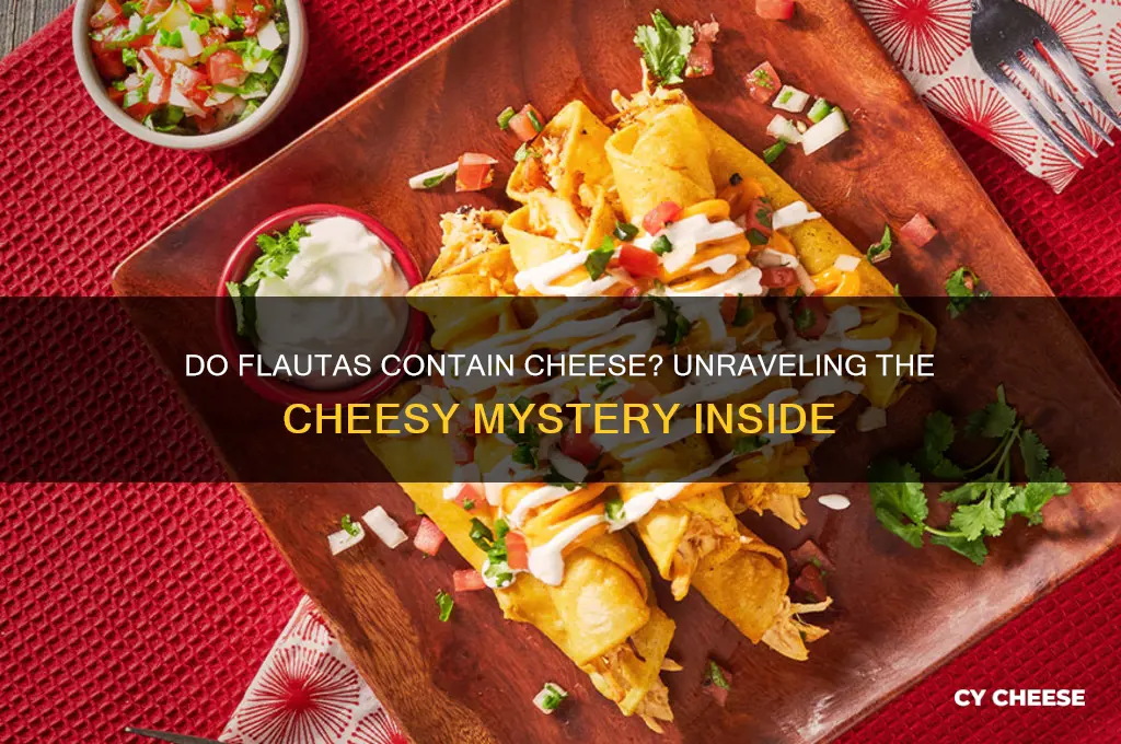 is there cheese in floutas