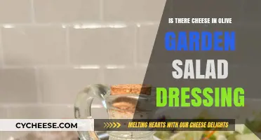 Does Olive Garden's Salad Dressing Contain Cheese? A Detailed Look