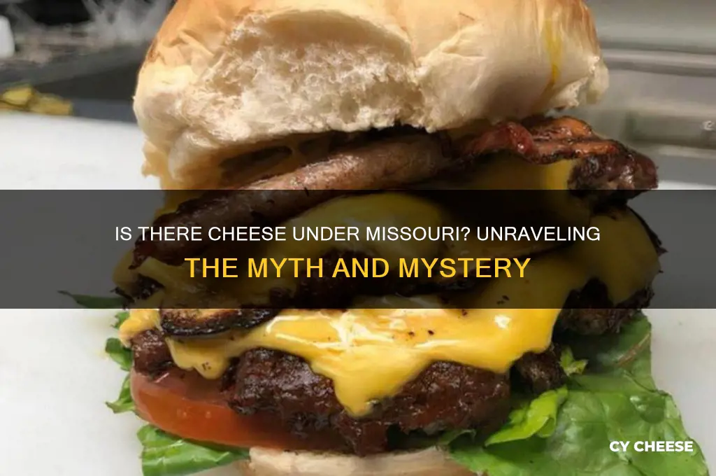 is there cheese under missouri
