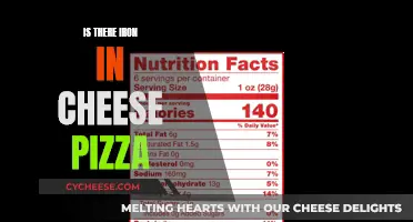 Iron in Cheese Pizza: What You Need to Know