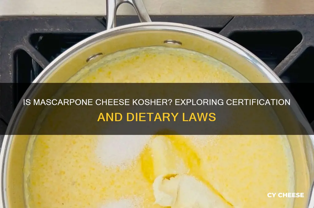 is there kosher mascarpone cheese