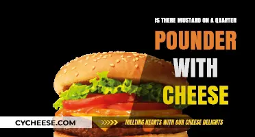 Quarter Pounder with Cheese: Does It Include Mustard?