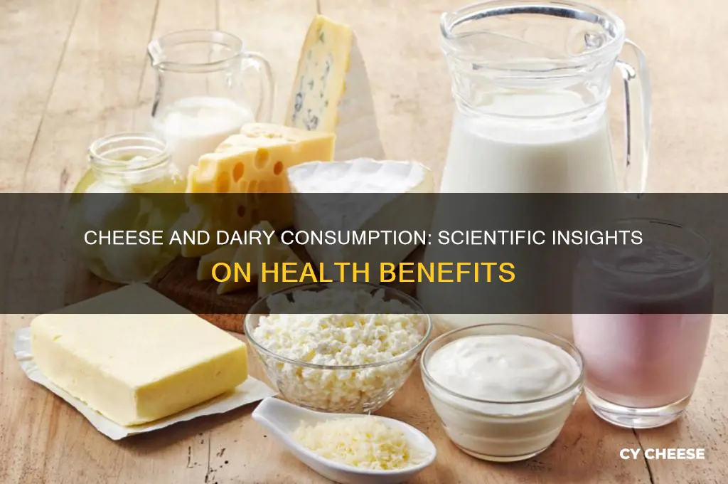 is there scientific support for increasing cheese and dairy consumption