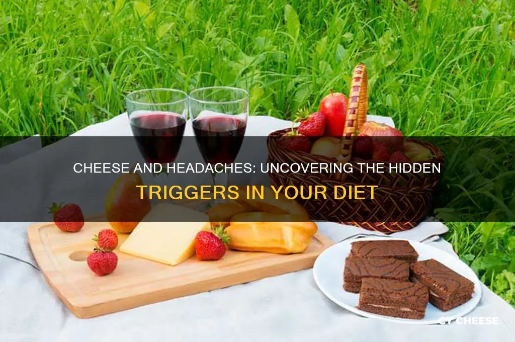 is there something in cheese that will cause headace