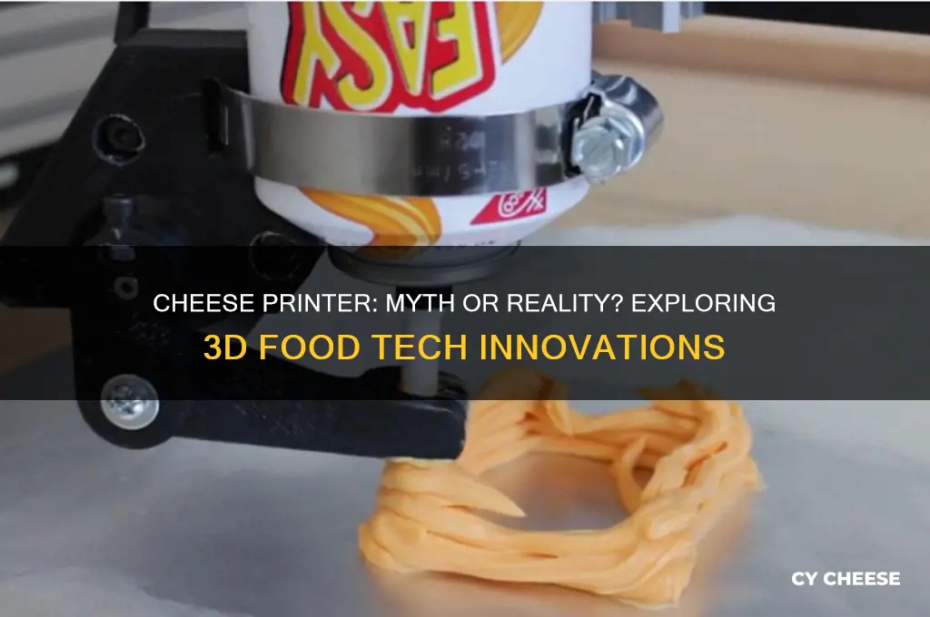 is there such a thing as a cheese printer