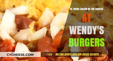 Wendy's Cheese: Uncovering the Hidden Sugar in Your Burger