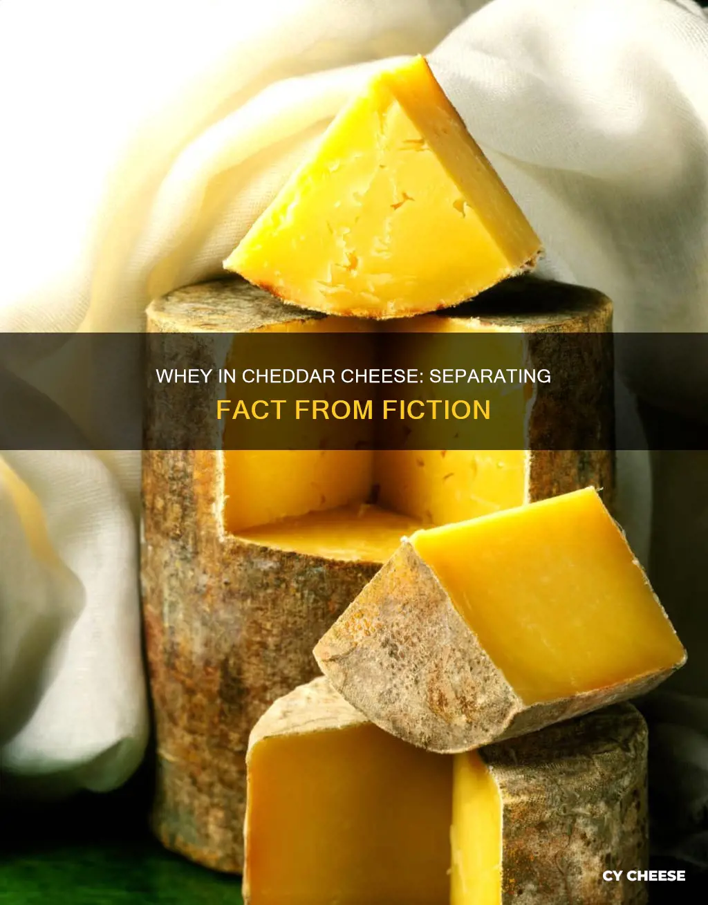 is there whey in cheddar cheese