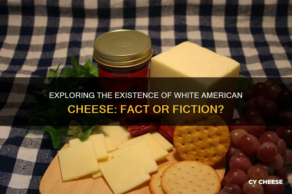 is there white american cheese