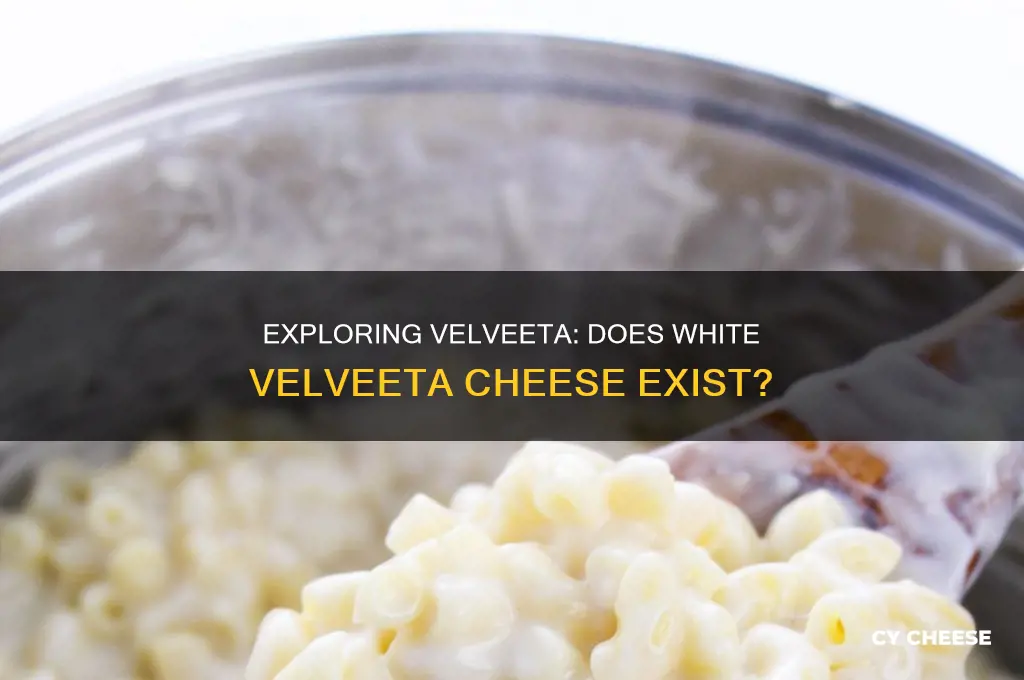 is there white velveeta cheese