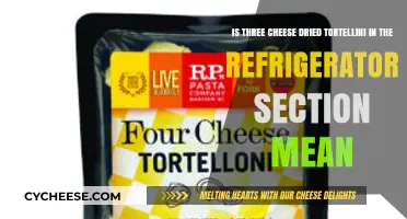 Does Refrigerated Three Cheese Dried Tortellini Make Sense?