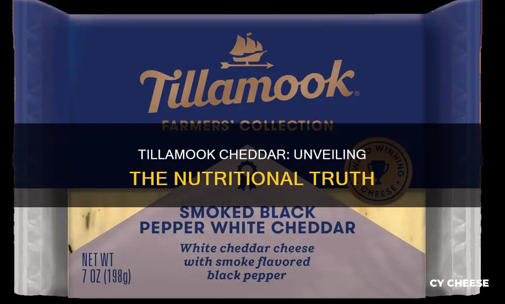 is tillamook cheddar cheese bad for you