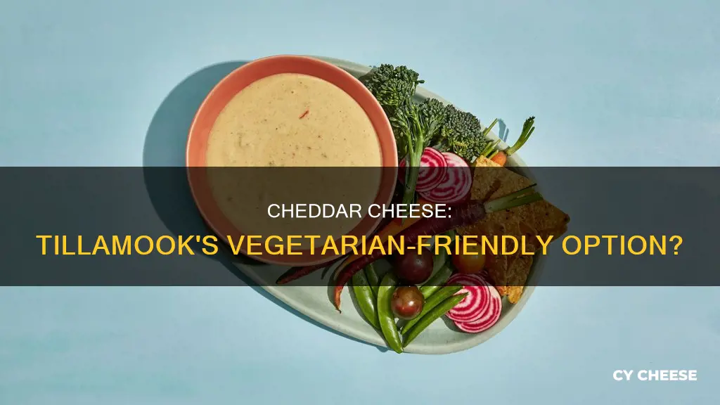 is tillamook cheddar cheese vegetarian