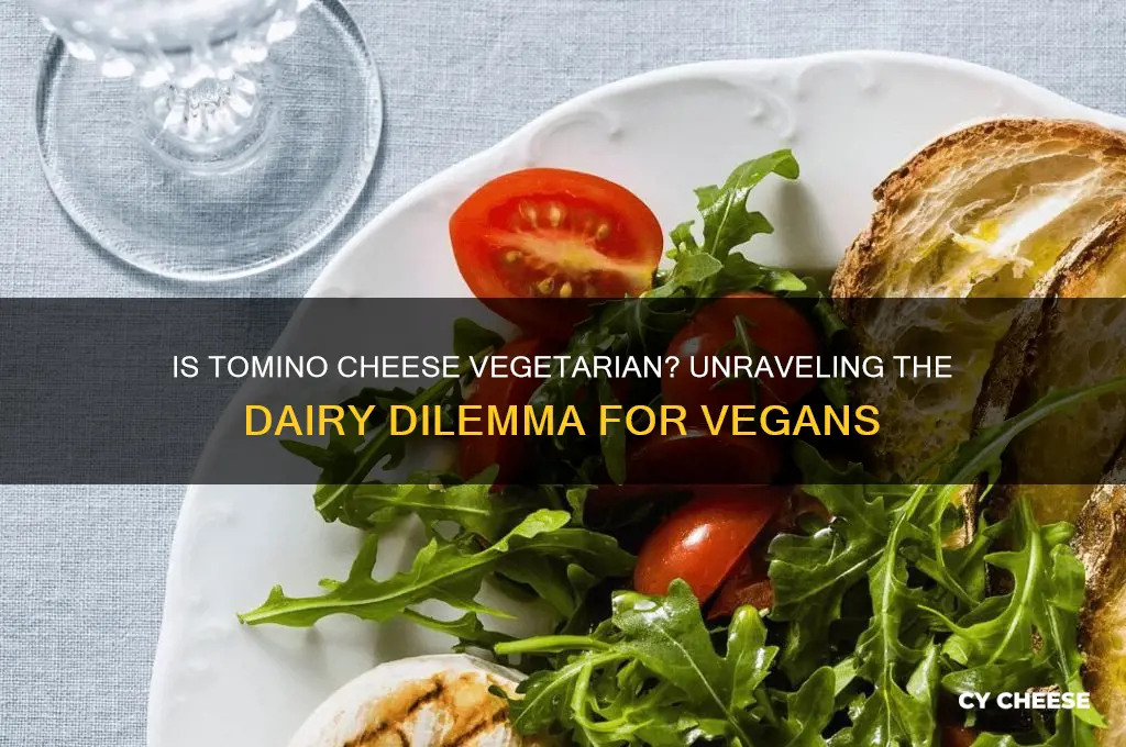 is tomino cheese vegetarian
