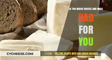 Cheese and Milk Overload: Health Risks of Excess Dairy Consumption