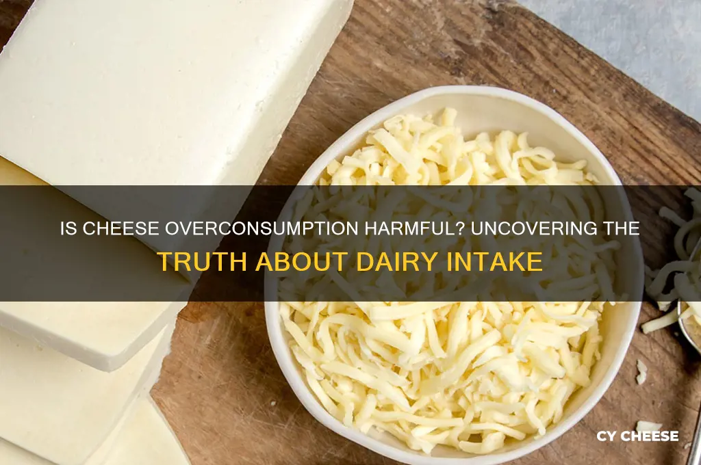 is too much cheese harmful