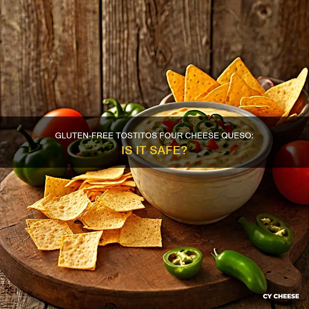is tostitos four cheese queso gluten free