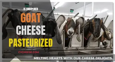 Unripened Goat Cheese: Pasteurization Process and Its Impact