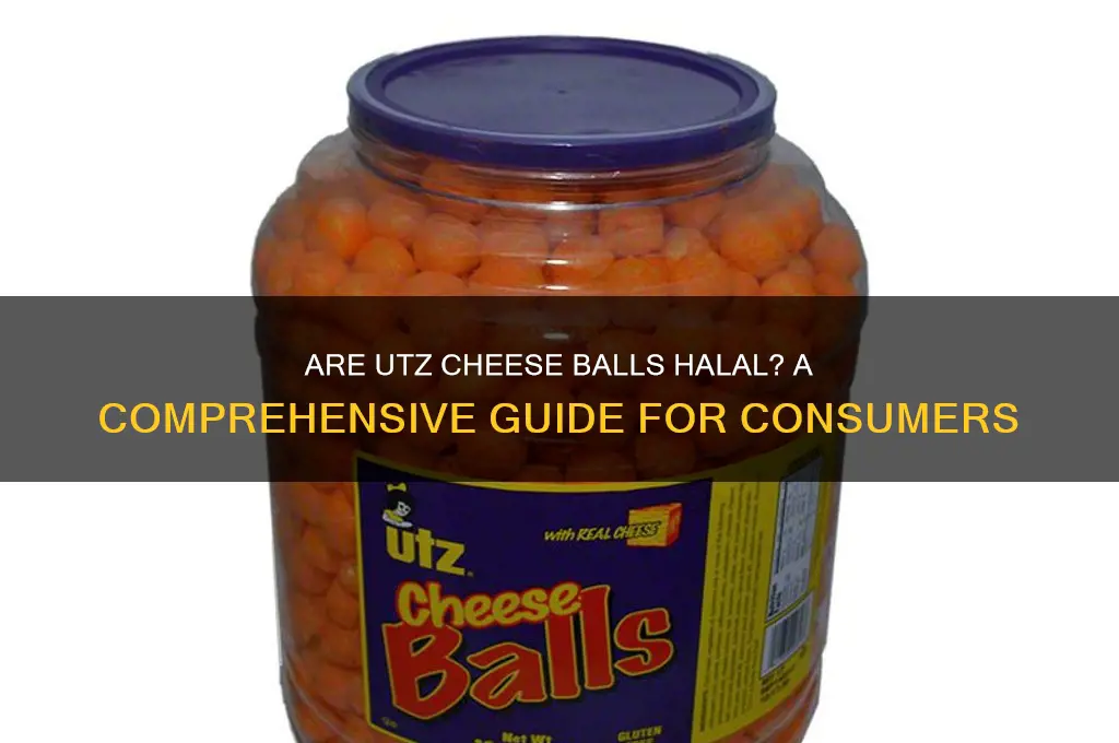 is utz cheese balls halal