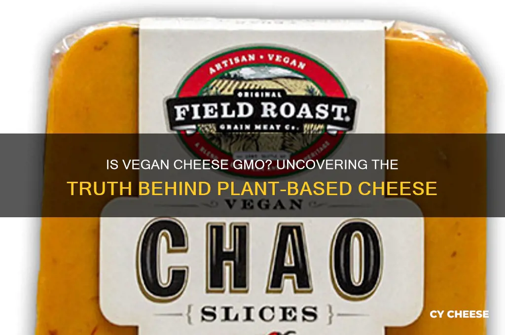 is vegan cheese gmo