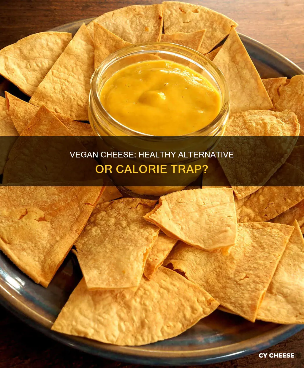 is vegan cheese less calories