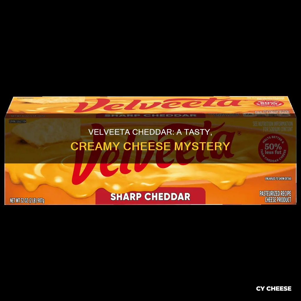 is velveeta cheddar cheese