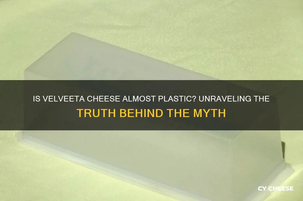 is velveeta cheese almost plastic