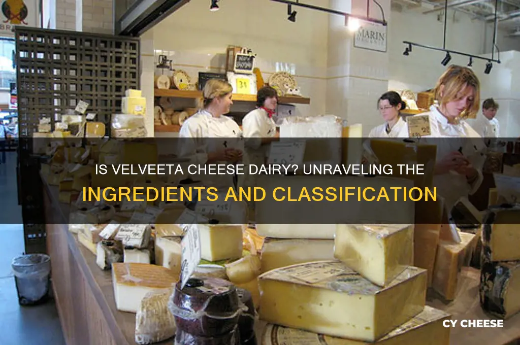 is velveeta cheese considered dairy