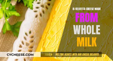 Velveeta Cheese: Made with Whole Milk?