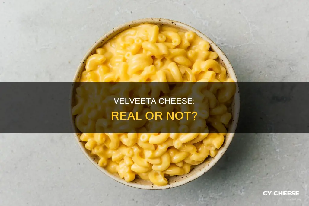is velveeta made with real cheese