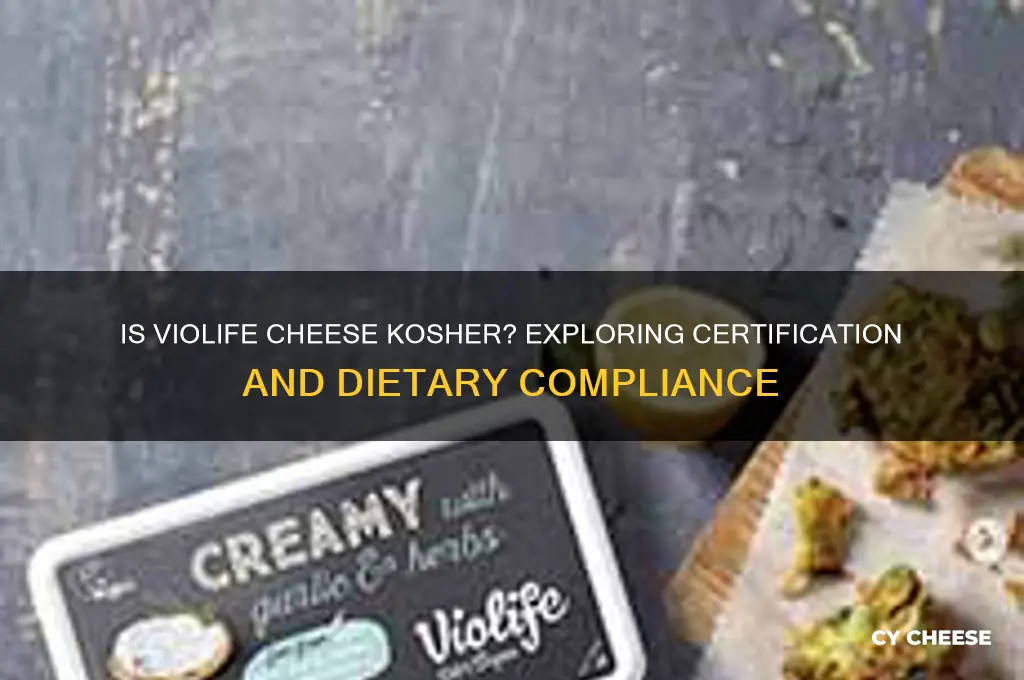 is violife cheese kosher
