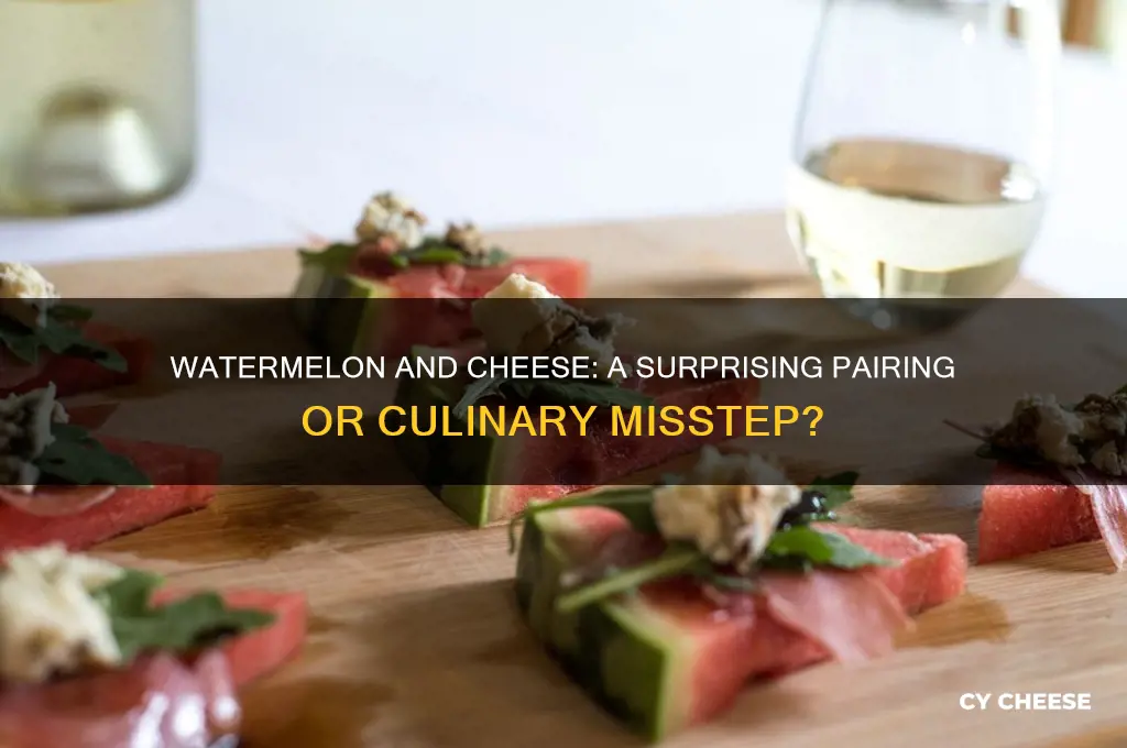 is watermelon and cheese a good combination