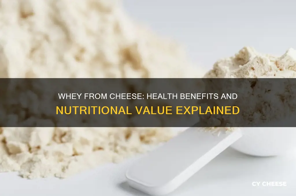 is whey from cheese good for you