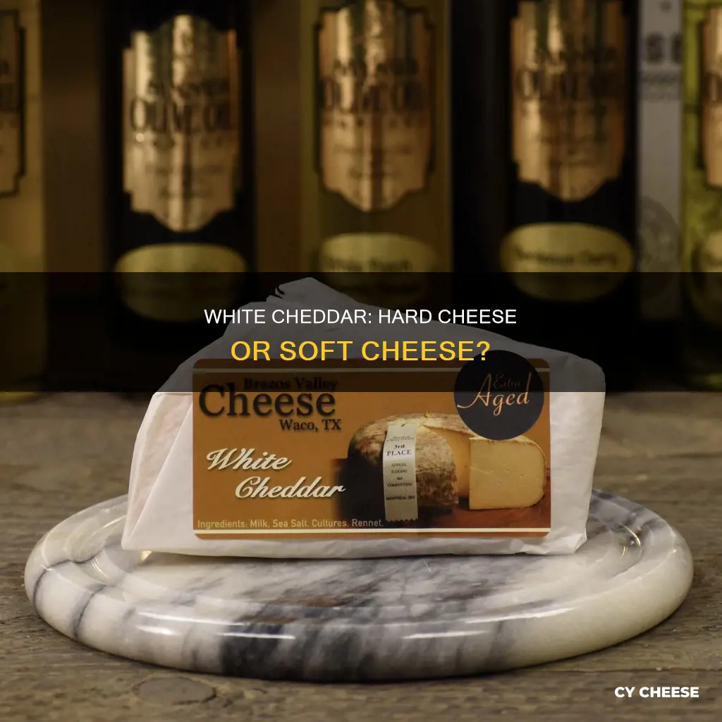 is white cheddar a hard cheese
