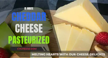 White Cheddar: Pasteurized or Not? Unraveling the Mystery