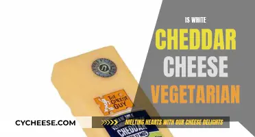 White Cheddar Cheese: Vegetarian or Not?