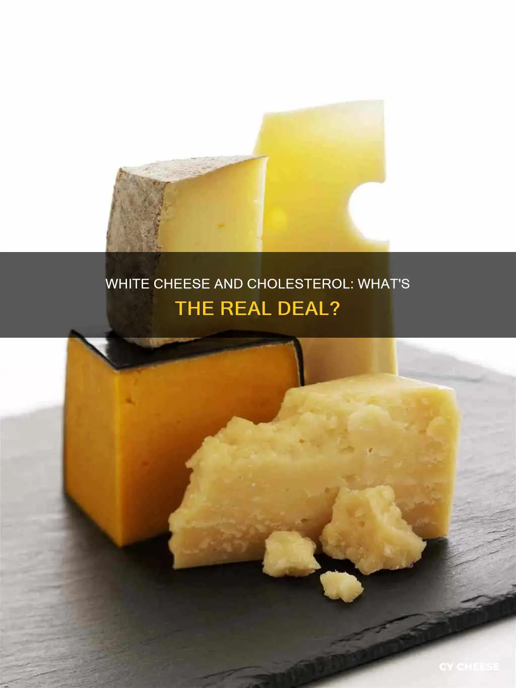 is white cheese bad for cholesterol