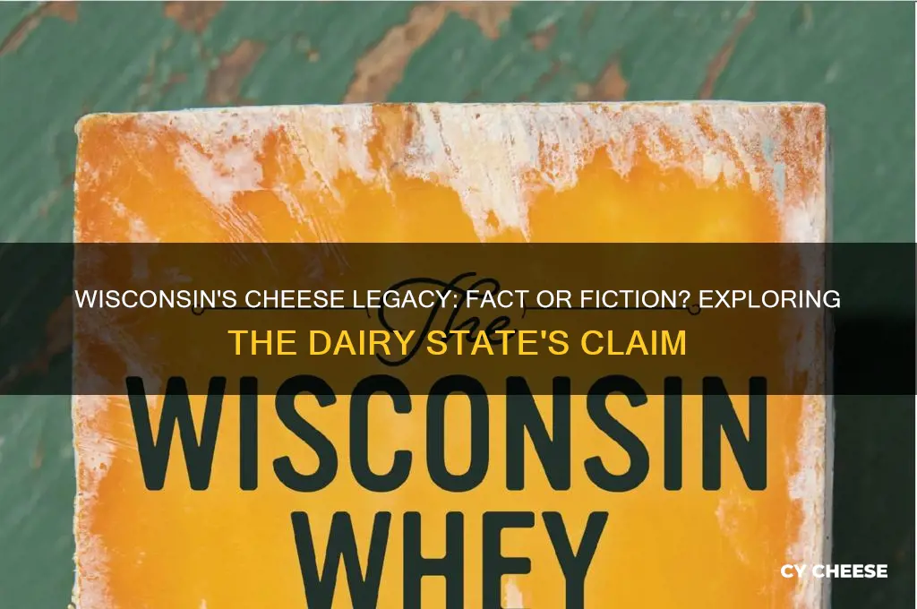 is wisconsin a cheese state