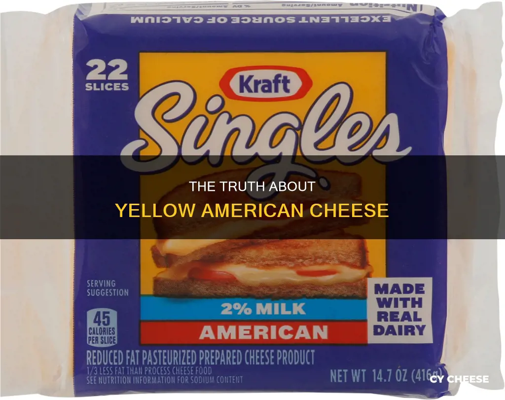 is yellow american cheese bad