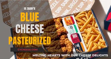 Zaxby's Blue Cheese: Is Pasteurization a Concern?