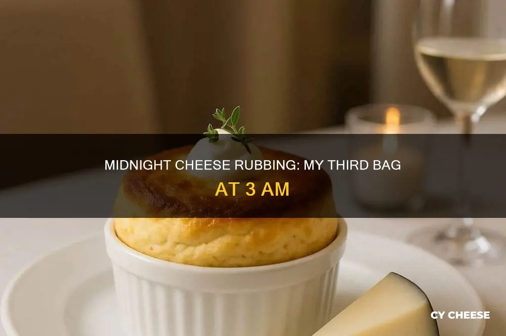 me rubbing my third bag of cheese at 3am