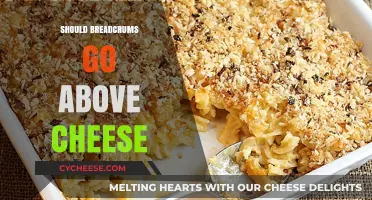 Should Breadcrumbs Top Cheese? A Culinary Debate Unveiled