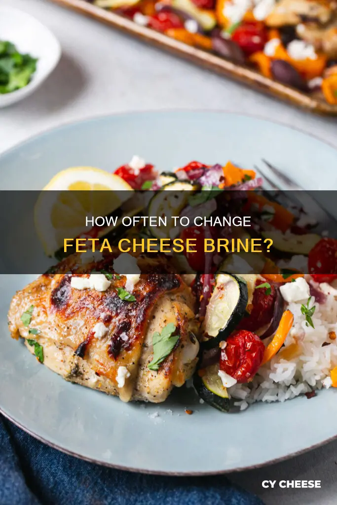 should i change the water in feta cheese