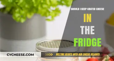 Should You Keep Grated Cheese in the Fridge? Tips for Freshness