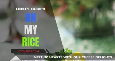 Goat Cheese and Rice: A Culinary Adventure