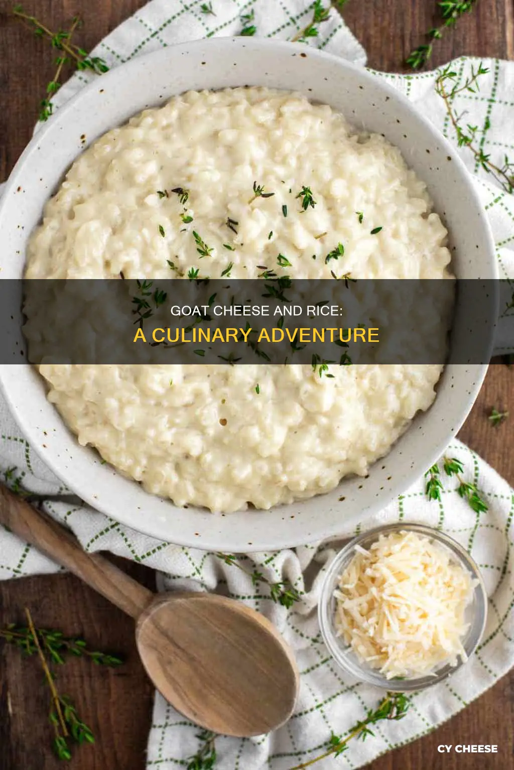 should i put goat cheese on my rice