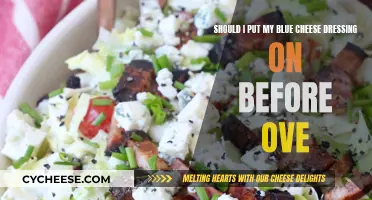 Blue Cheese Conundrum: Dressing, Before or After Oven?